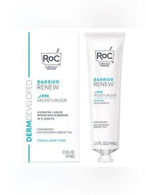 ROC Barrier Renew PM Moisturizer 2.5oz New In Box
